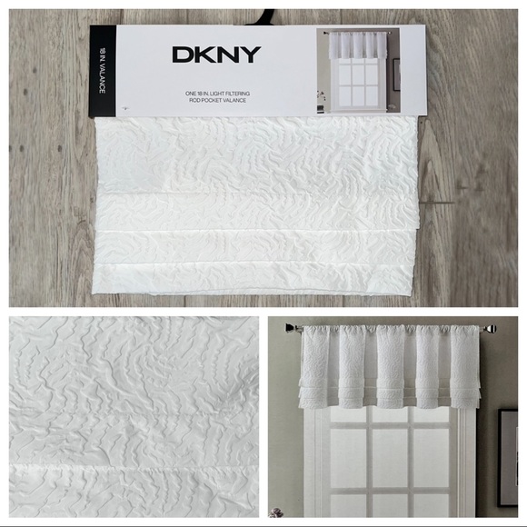dkny cloud white curtains